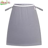 OHBABYKAベビー巾着 収納バッグ 収納袋 洗えるゴミ袋 洗濯袋 エコバッグ オムツポーチバッグ (グレー)