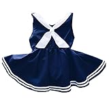 (プタス)Putars ベイビー服 子供服 女の子 ワンピース ドレス セーラー服 ノースリーブ 可愛い オシャレ プリンセス 通園 発表会 旅行 記念日 プレゼント 1-5歳