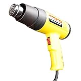 ヒートガン 1800W ホットガン アタッチメント・ケース付 強力 塗装はがし 温め 焼き色