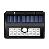 URAQT 20 LED ソーラーライト ソーラー壁掛け　センサーライト 太陽発電 　外灯省エネ 人感センサーライト夜間自動点灯　 屋外照明 　車道/ガーデン/庭先/お寺 /軒先/壁掛け/玄関適用 　