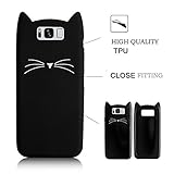 Samsung G360 / Samsung Galaxy Core Pime G360、3Dシリコン保護ケースのためのSevenPandaケース猫のデザイン漫画かわいいひげ猫傷つきにくいスクラッチプ