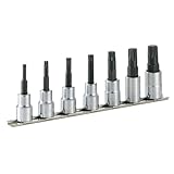 トネ(TONE) トルクスソケットセット(強力タイプ・ホルダー付) HTX407 差込角12.7mm(1/2") 内容7点