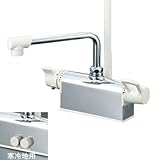 KVK ケーブイケー デッキ形サーモスタット式シャワー 【KF781】