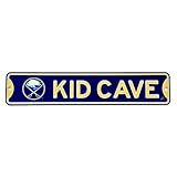 Buffalo Sabres KID CAVE AuthenticスチールStreet Sign One-Size