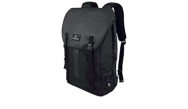 flapover drawstring laptop backpack