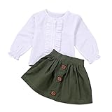 Birdfly SKIRT ベビー・ガールズ カラー: グリーン