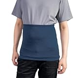 [HEALTHYA] 肌極 ウエストウォーマー(メンズ用) (ネイビー, L-LL)