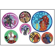 Amazon | 角メンコ1シート 浮世絵5種とオリジナル絵柄5種 絵柄10種各1