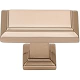 アトラスホームウェア290-cm Sutton Place 1.42 "長方形Novelty Knob Finish :シャンパン