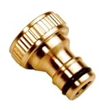 蛇口 部品 立水栓/水栓柱に蛇口先端金具 ホースアダプター 真鍮