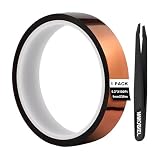 MMOBIEL ESD耐熱性ポリイミド強力粘着テープ 幅6mm 長さ30m 耐熱温度280℃