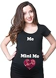 Me Mini MeマタニティTシャツ妊娠ティーシャツトップ US サイズ: M カラー: ブラック