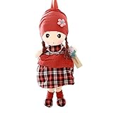 Remeehi 子供リュック 人形 カバン かわいい キッズ 幼児 入学 幼稚園 通園 女の子 男女兼用 アウトドア オレンジ