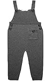 キッズ赤ちゃん幼児用ガールズニットロンパースコットンジャンプスーツ服装 カラー: グレイ