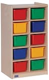 Steffy Wood Products 10-Tray Storage Unit [並行輸入品]