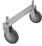 Quantum Storage Systems 24TB Tie Bar for 2 Rigid Casters, Chrome Finish, 24" Length [並行輸入品]