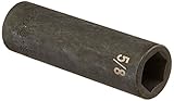 SK Hand Tool 34220 1/2-Inch Drive Deep Impact Socket 5/8-Inch [並行輸入品]