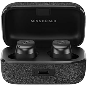 【Amazon.co.jp限定】ゼンハイザー Sennheiser ワイヤレスイヤホン bluetooth MOMENTUM True Wireless 3 グラファイト 本社開発高性能シングルダイナミックドライバー 低遅延 aptX Adaptive マルチポイント ノイキャン 外音取込 Bluetooth 5.2 +Class1 途切れにくい Qi充電…