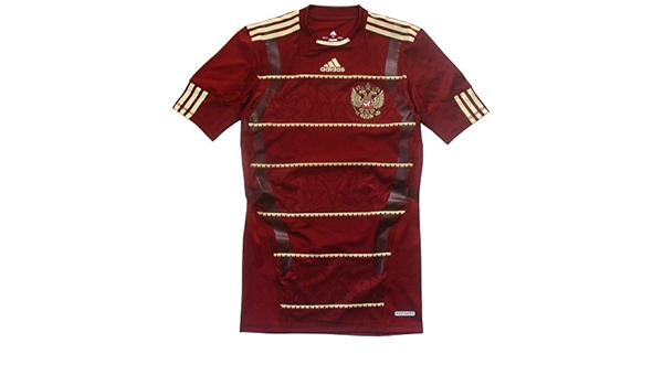 Amazon 10 ロシア代表 ホーム半袖 ユニフォーム オーセンティック テックフィット 2xo Adidas アディダス ユニフォーム