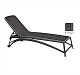 タカショー　ナルディ（Nardi）　アトランティコ リクライニングチェアー NAR-RC01DG　『ガーデンチェア』 ダークグレー