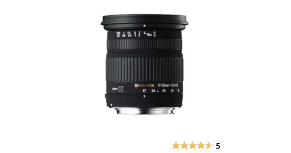 Amazon シグマ 17 70mm F2 8 4 5 Dc デジタル専用 Macro ニコン用 ニコンd40 X D60 D5000 D3000ではaf使用不可 カメラ用交換レンズ 通販