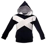 Kids Hooded Top with Scottish Saltire Navy option 7 to 8 years