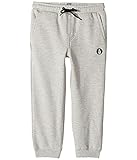 (ボルコム) VOLCOM キッズパンツ Single Stone Fleece Pants (Toddler/Little Kids) Grey MD n/a One Size [並行輸入品]
