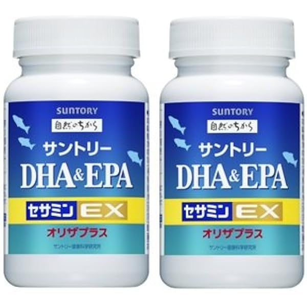 Amazon 2個セット サントリー Dha Epa セサミンex 240粒 サントリー マルチ脂肪酸