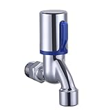 KES k1006b真鍮入札タップ1 / 2 " withエアレーター壁マウント、ポリッシュクローム
