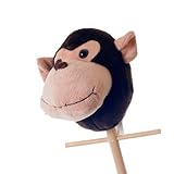 Happy Trails Rocking Maggie The Stick Monkey Plush [並行輸入品]