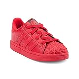 (アディダス) adidas 靴・シューズ キッズスニーカー Toddler adidas Superstar Athletic Shoe Red/Mono レッド/モノ US 6 (13cm)