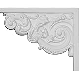 Ekena Millwork SB08X07AS-L 8 3/4-Inch W by 7 1/8-Inch H by 5/8-Inch D Small Ashford Stair Bracket, L