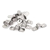 uxcell　パイプストラップ　チューブストラップ　304ステンレス鋼　パイプクランプ 10個