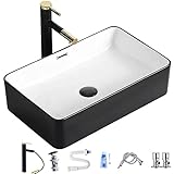 Tomiki 洗面ボウル 洗面ボール 洗面台 手洗いボウル おしゃれ 手洗い台 手洗器 手洗い器 高温焼成 陶器製 複数サイズオプション 高級蛇口 高級排水金具付き