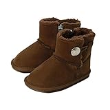 mikihouse Double_B(ミキハウスダブルB)あったかボアブーツ １３cm,茶