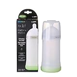 Adiri NxGen Stage 3 Nurser Fast Flow Baby Bottle, White, 9 Plus Months by Adiri