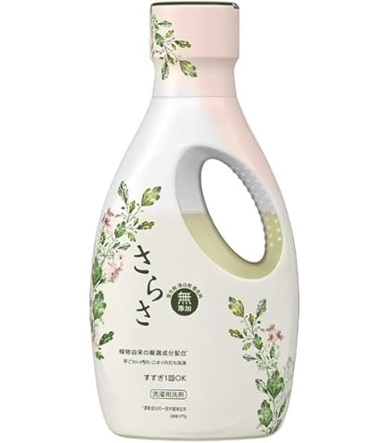 Amazon | さらさ 洗剤 液体 無添加 本体600g + 詰め替え超特大760g