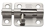 Stanley 851071ステンレス鋼バレルボルト、2.5 "