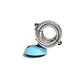 MIRACLE ペット シャワー ブラシ ノズル シャワーヘッド ヘッド シャンプー 犬 猫 小型犬 中型犬 ドッグ ペット用品 (ブルー) MC-DOGSHOW-BL