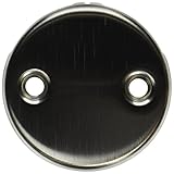 Brasstech two-holeフェースプレートfor廃棄物とオーバーフロー 266/15S 1