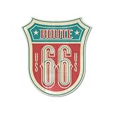 ステッカーパック(Sticker Pack) ルート66 オールドファッション L