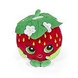 Shopkins Strawberry Kiss Plush Coin Bank