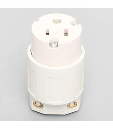 Amazon.co.jp: アメリカン電機 防水フランジインレット 接地形