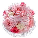 花由 プリザーブドフラワー フェリーチェ Pearl pink（ピンク系） フラワーギフト ブリザードフラワー 誕生日プレゼント 女性 結婚祝い お祝い 花