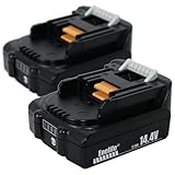 Enelife マキタ 互換 バッテリー 14.4V シリーズ 長寿命電池搭載 日本メーカー保証 電池残量表示機能 5億円製造物責任保険付 (3000mAh/二個セット（BL1430B/T))
