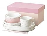 ピルクリネン つみつみ食器セット ピンク