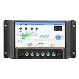 Y-SOLARソーラー充電コントローラ光とタイマーコントロールとバッテリーバンク保護を浸水12V /24V鉛酸ゲルのための (10A)