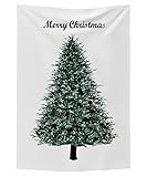 クリスマスツリー タペストリー クリスマス 飾り 壁掛け インテリア 部屋 150×100cm 飾りクリスマスタペストリー イルミネーション (ツリー)