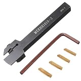 Kitoola MGEHR 1010-2 10x10x100mm 旋盤旋削工具ホルダ4個 MGMN200 インサート