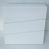 郵便ポスト郵便受け大型メールボックス壁掛け鍵付きマグネット付きホワイト白色ポストpm231